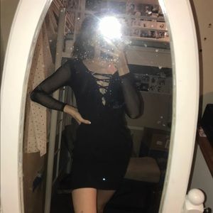 Black homecoming dress